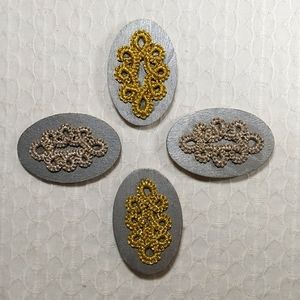 Refrigerator Magnets set of 4 handcrafted NWOT